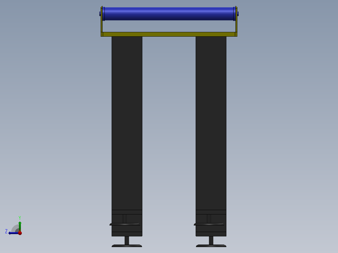 滚筒输送带m-sw右视图