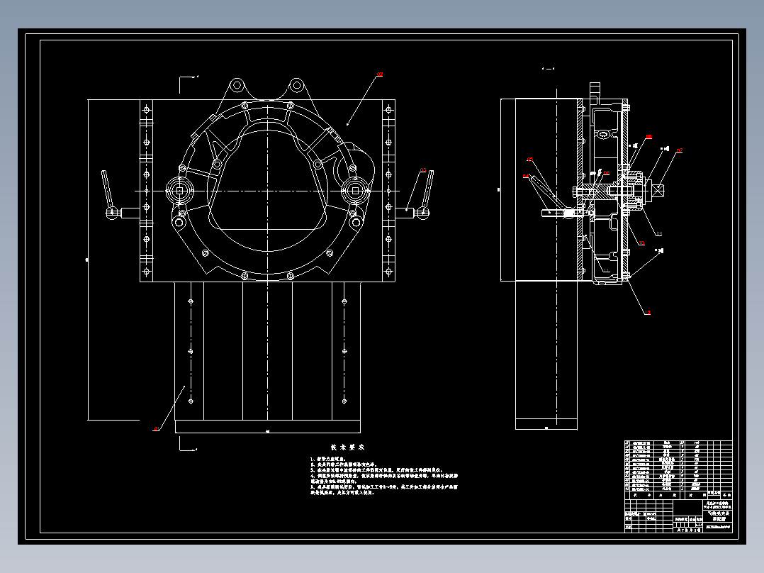 JX505-4110发动机飞轮壳零件加工工艺与夹具设计【7张cad图纸、工艺卡片和说明书】