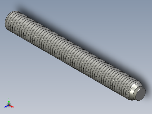 推力螺絲(塑膠頭)2276-3D多系列多零件图纸模型