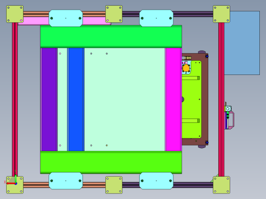 缸盖气门锁夹激光测量机后视缩略图