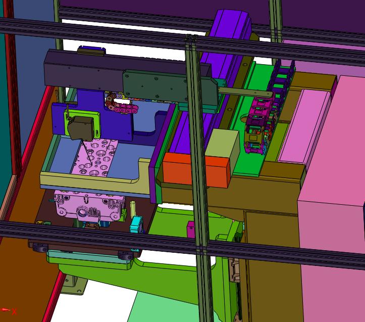 缸盖气门锁夹激光测量机