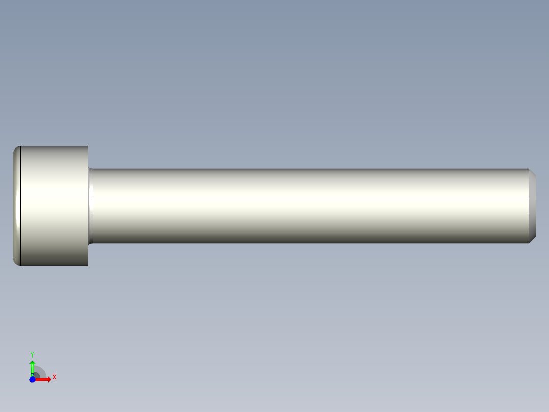 螺钉-DIN_912-M10x60.stp前视图
