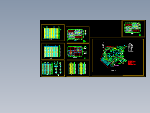 学校住宅楼建筑施工图