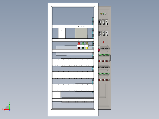 控制柜手动自动后视缩略图