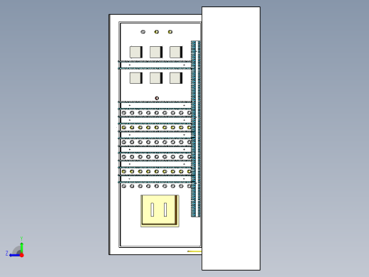 控制柜手动自动右视缩略图