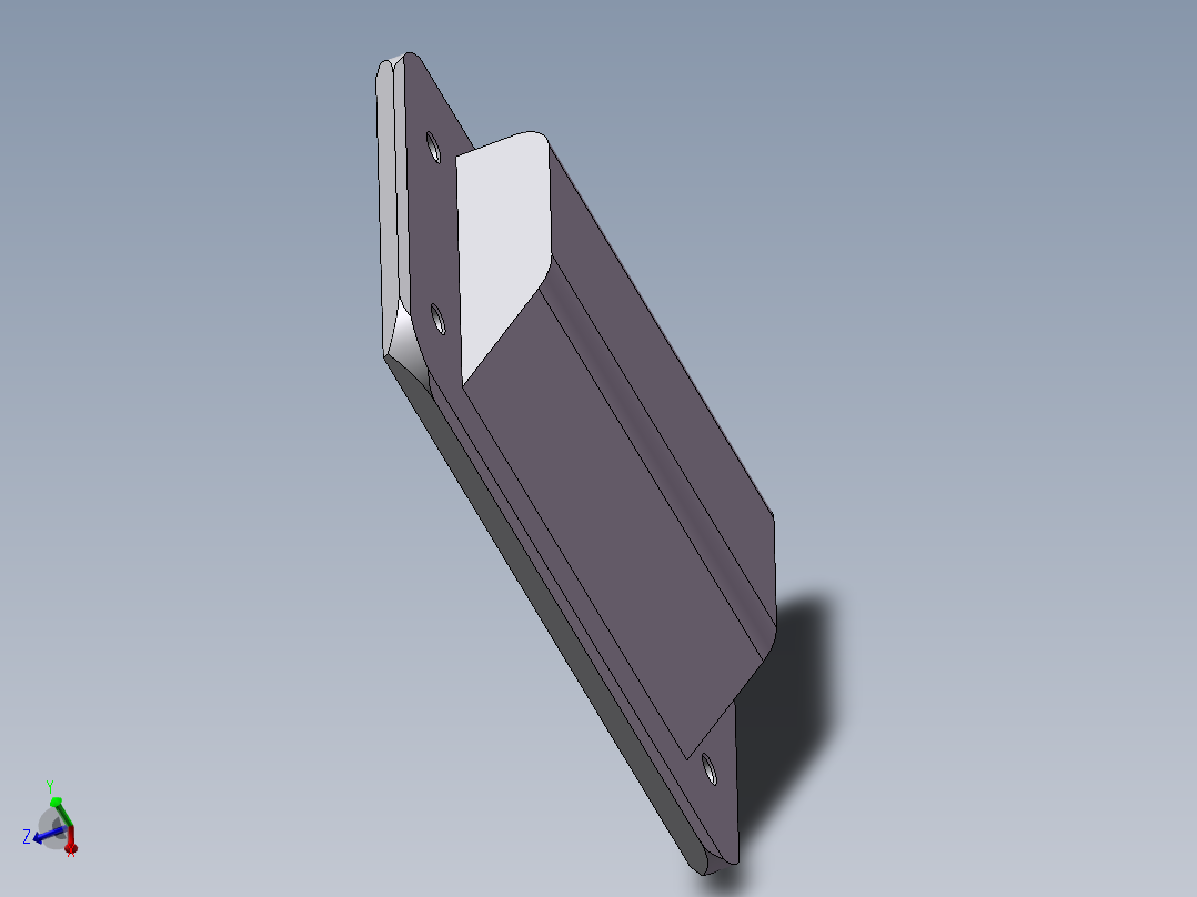 嵌入式拉手 米思米 UWUAN94-N主视图