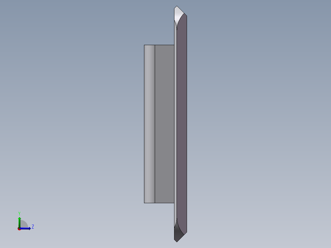 嵌入式拉手 米思米 UWUAN94-N左视图