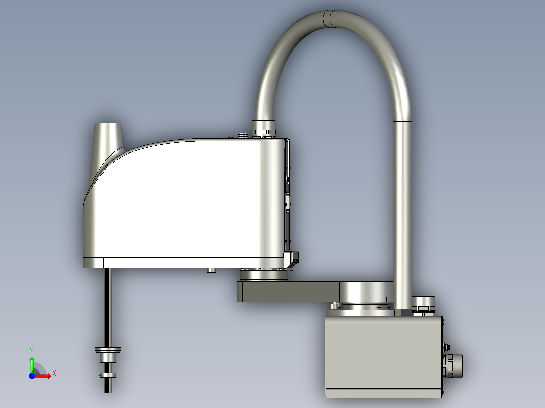 四轴机械臂前视图