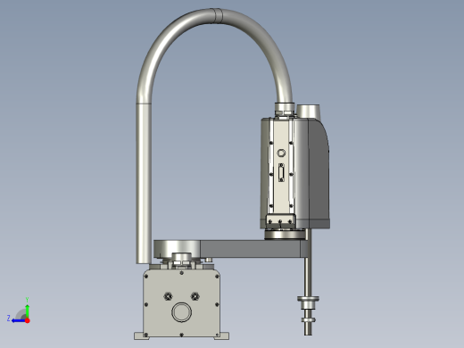 四轴机械臂右视缩略图