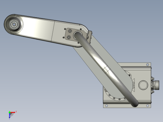 四轴机械臂俯视缩略图