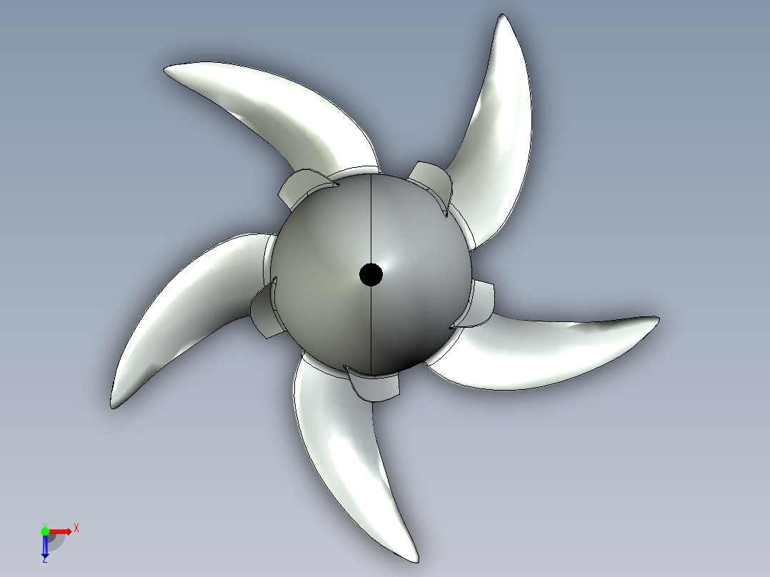 螺旋桨(81)俯视图