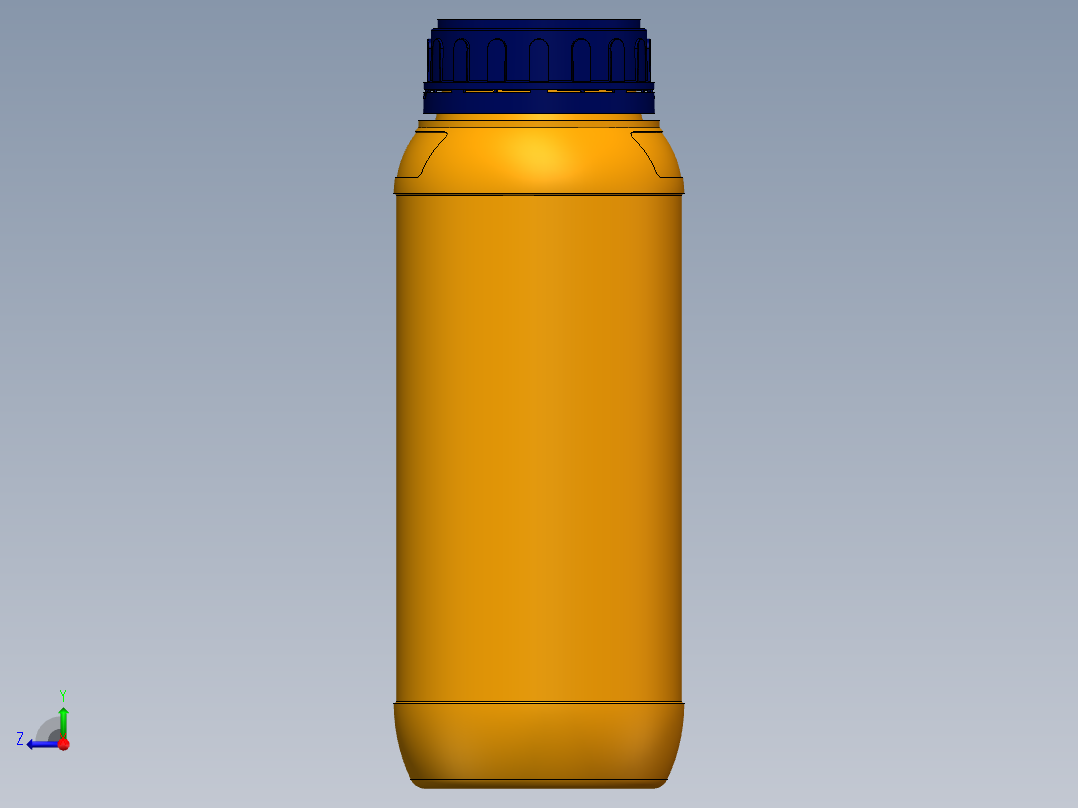 瓶子、罐子、桶(31)右视图