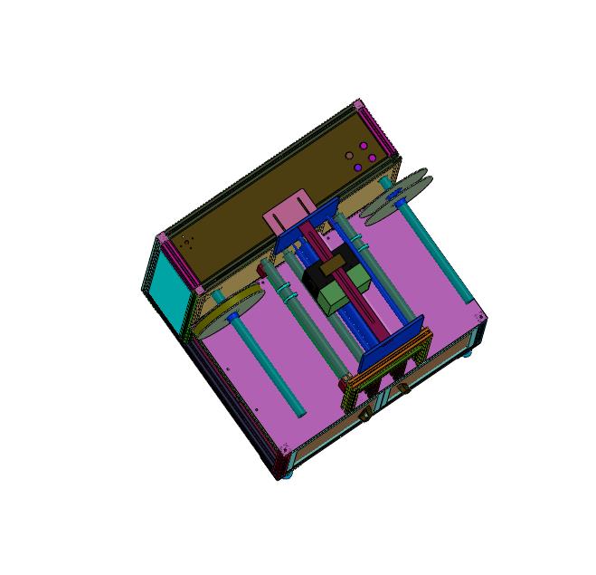 标签生产用可调节复卷机