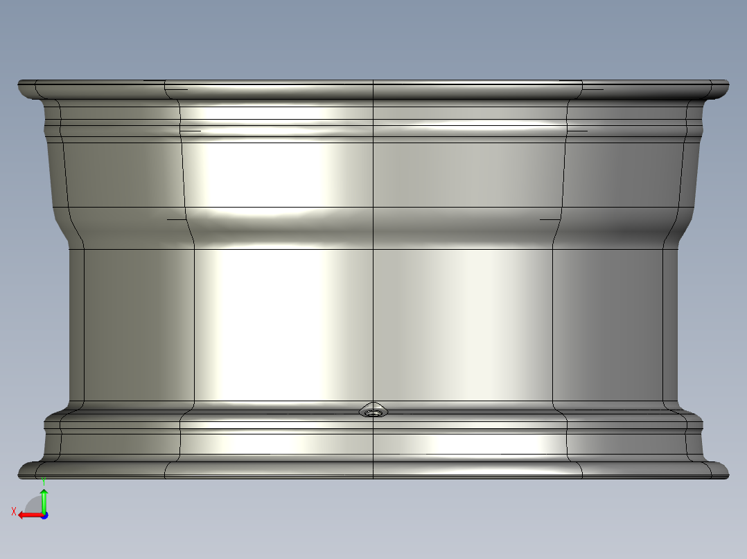 轮毂、轮胎(37)后视图