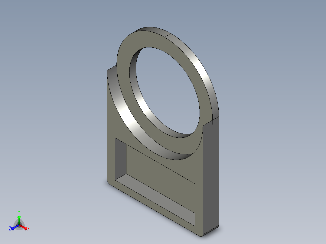 w66GXA65TJ1020-JEE28-97d6-电器控制盒显示盖板正等轴测图