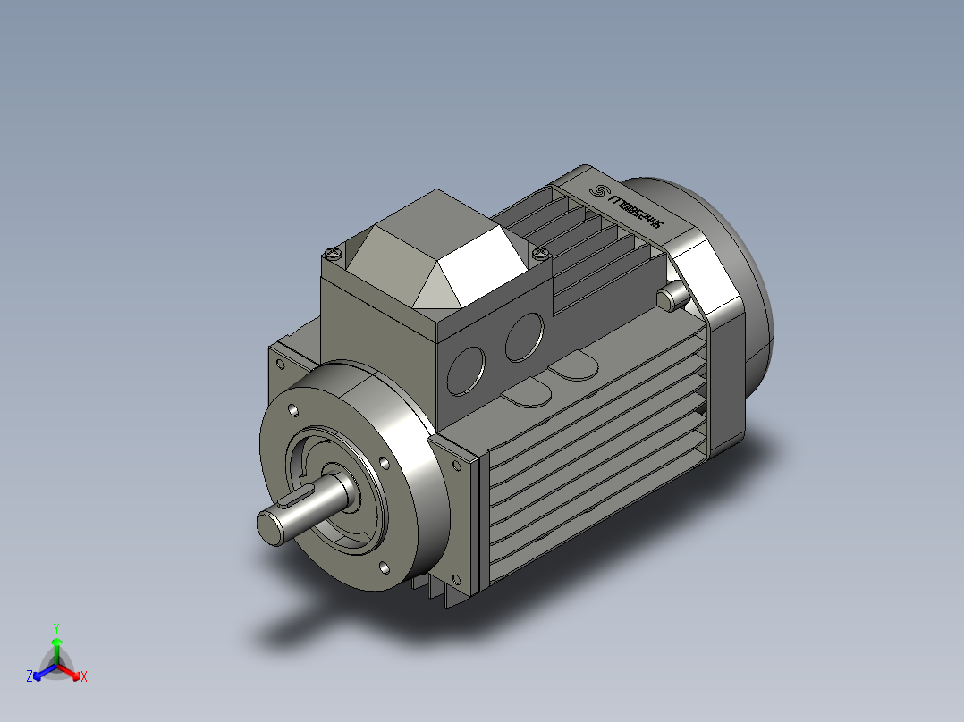 3IMB14H56-90通用电机YS-562-2-B14526主视图