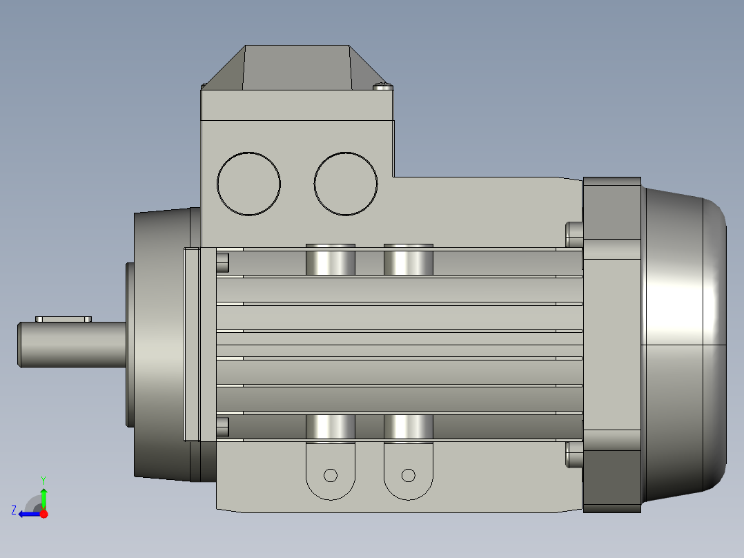 3IMB14H56-90通用电机YS-562-2-B14526右视图