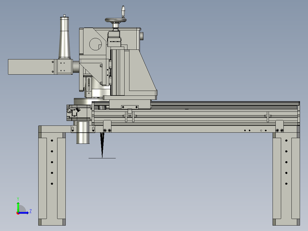 AB-0406-06-01A-A焊接振镜模块左视图