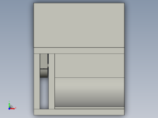 圆形截面管材滚切机前视缩略图