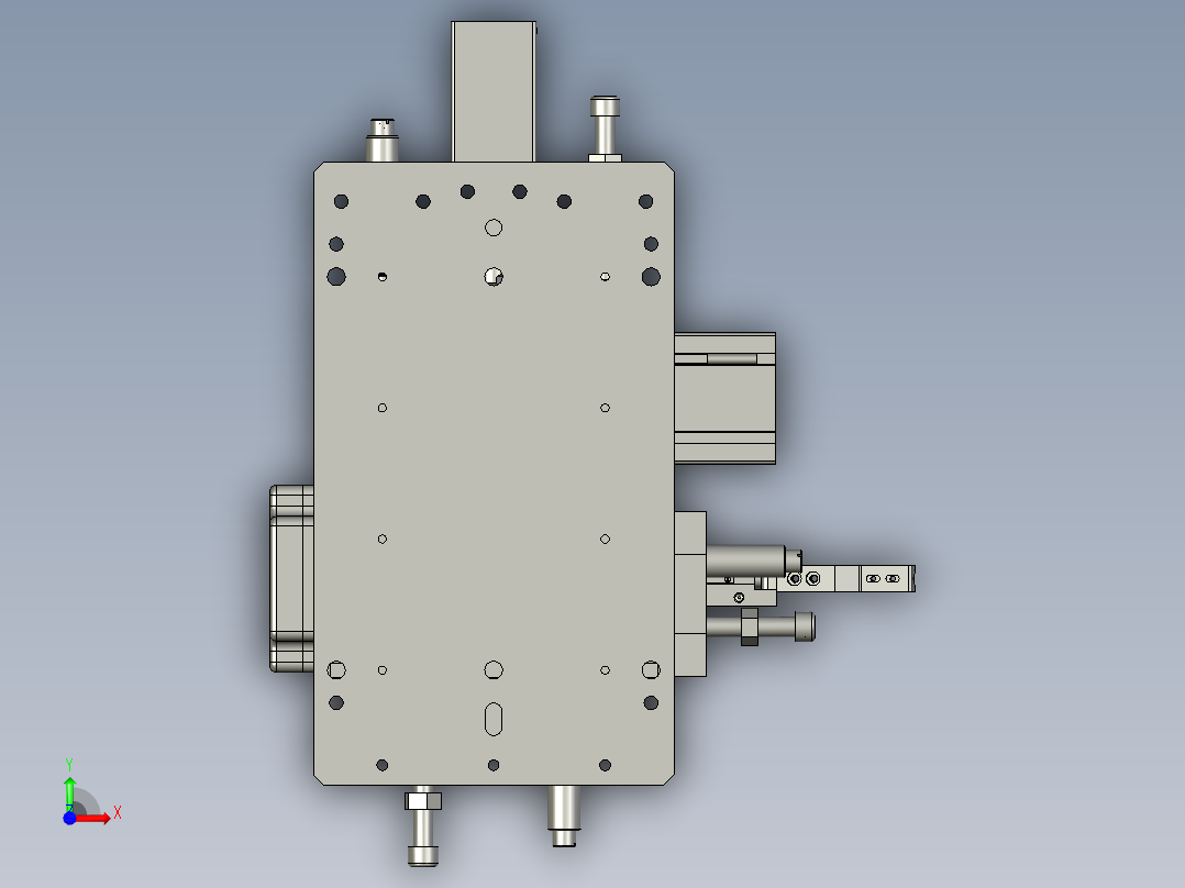 XMGZDTD-G1-000扭线组件前视图