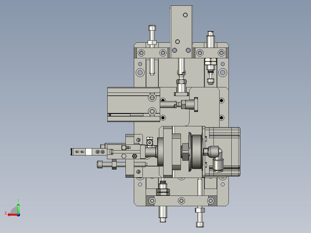XMGZDTD-G1-000扭线组件后视图