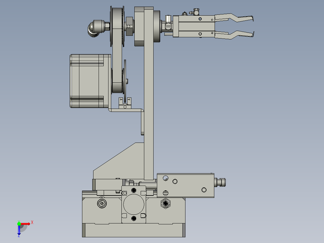 XMGZDTD-G1-000扭线组件俯视图