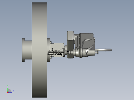 四轴贴附搬运机器人左视缩略图