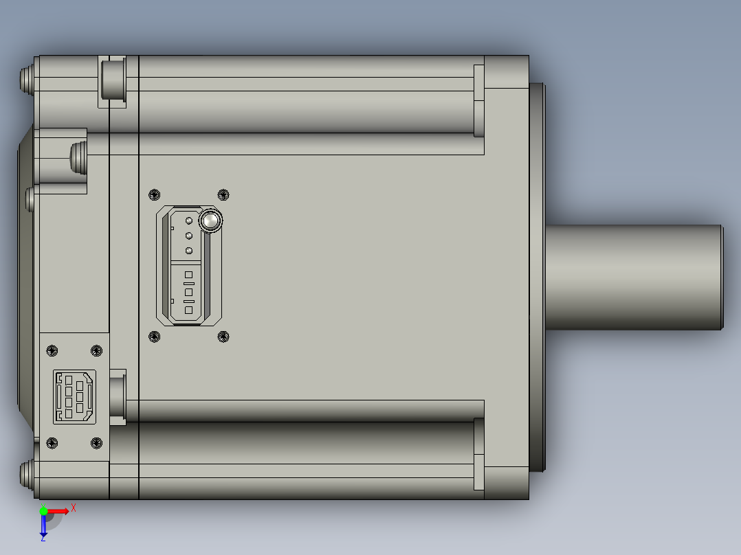 松下MSMF082L1V2俯视图
