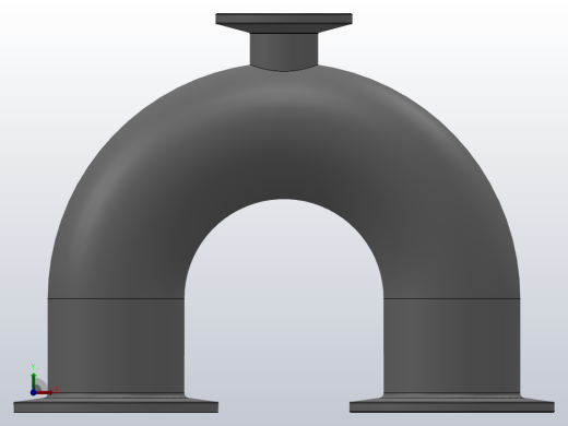 180°卡式U型三通[1506209-200075]前视缩略图