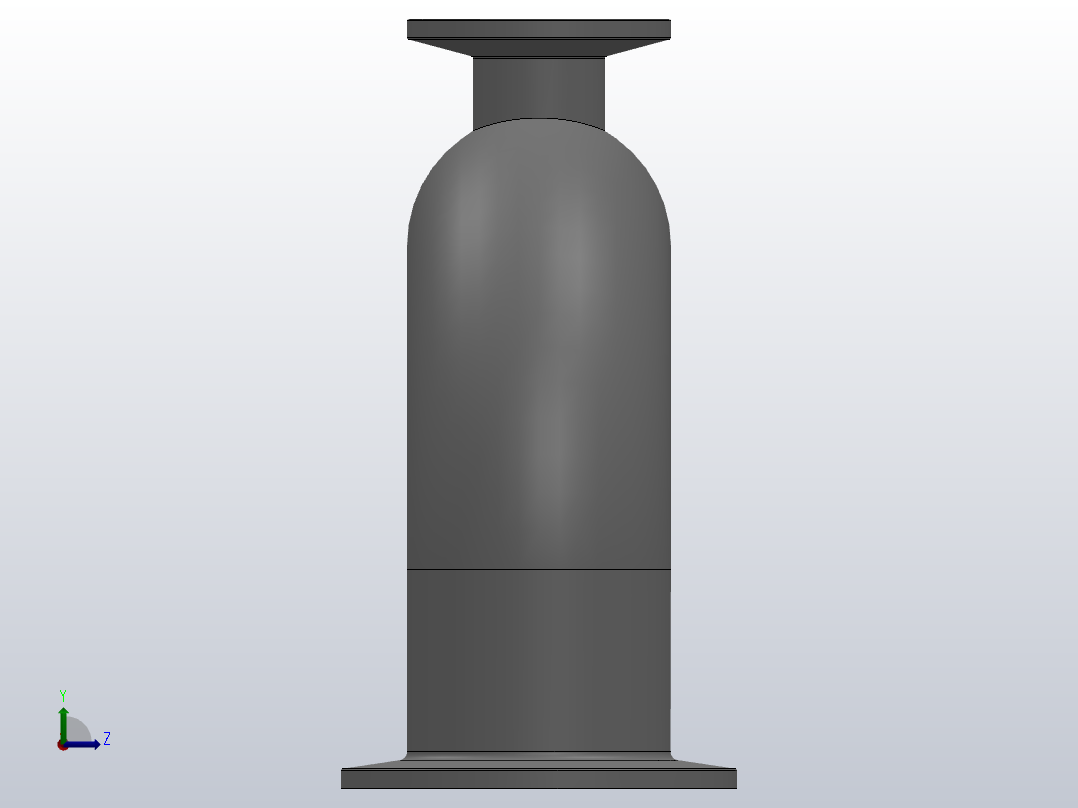 180°卡式U型三通[1506209-200075]左视图