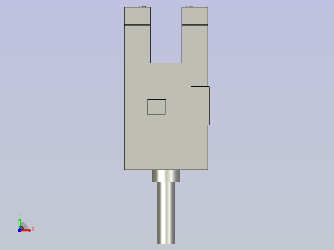 槽型光电EE_SX672P_WR-1前视图