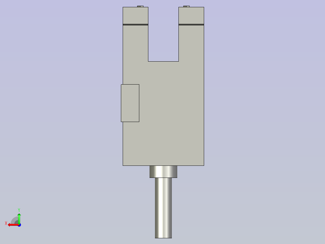 槽型光电EE_SX672P_WR-1后视图
