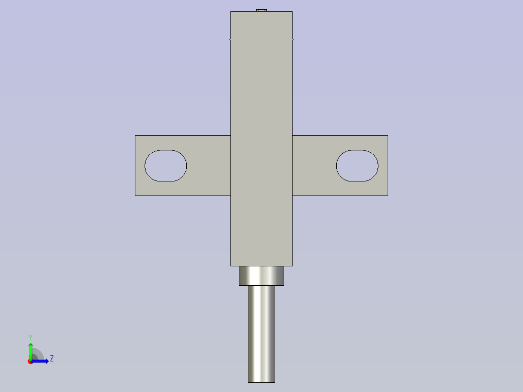 槽型光电EE_SX672P_WR-1左视图