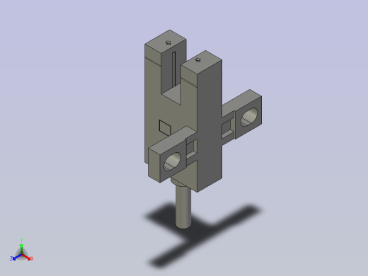 槽型光电EE_SX672P_WR-1正等轴测缩略图