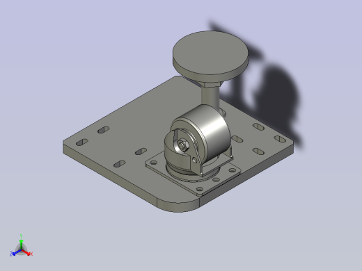 LSZ118004-02-01-22A左脚轮脚杯组件