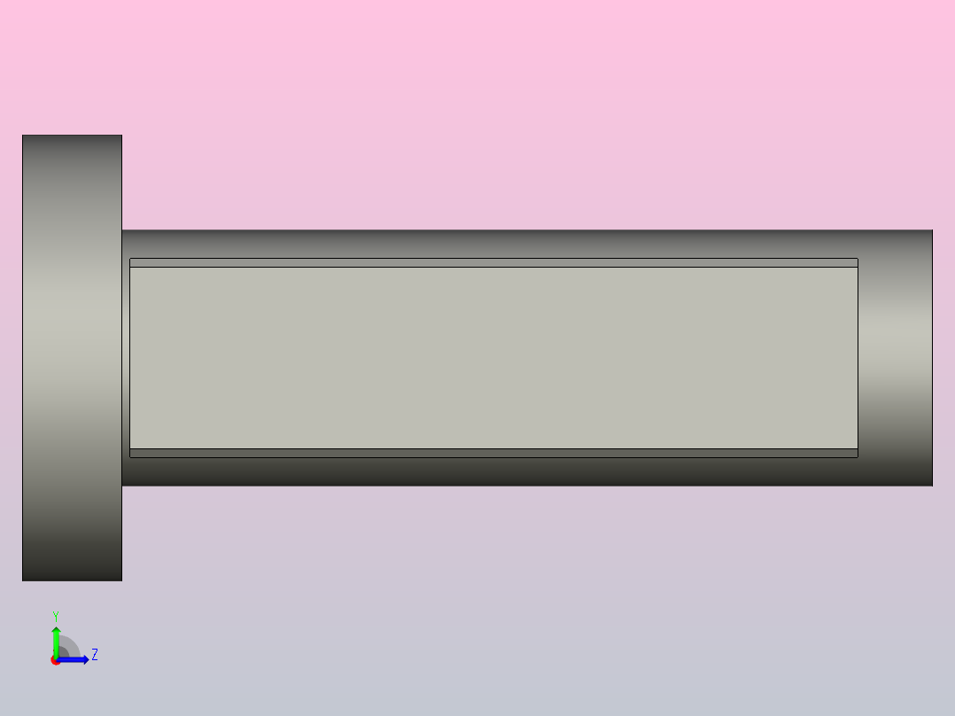 16-5B2上银KK直线模组左视图