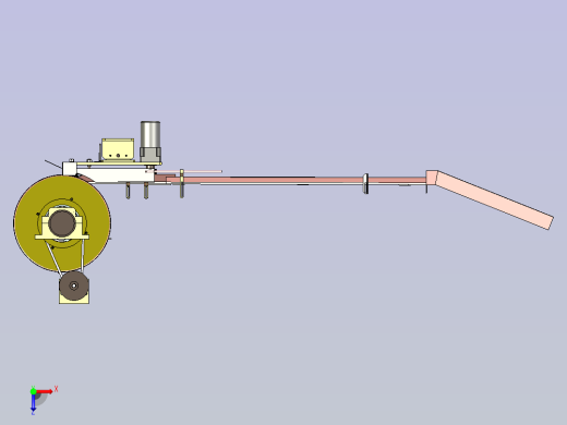 纸杯输送线设计俯视缩略图