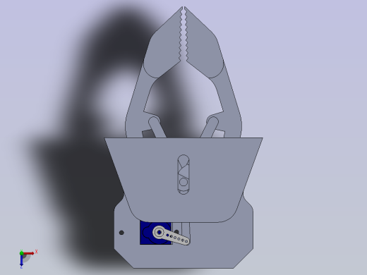 机器人夹持机构俯视缩略图