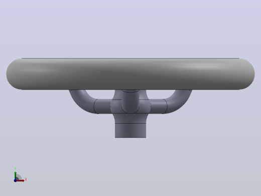 solidworks中的转向模型前视缩略图