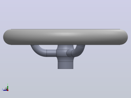 solidworks中的转向模型右视缩略图
