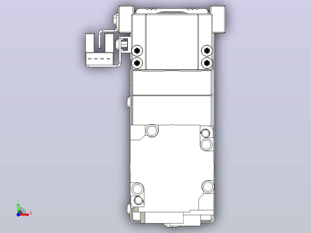 钢基模组TPA-KNR-4002C-100A1-MP-H1S2前视图