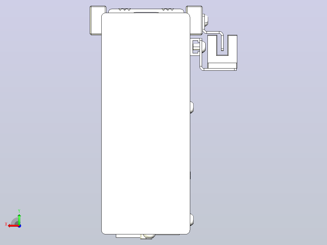钢基模组TPA-KNR-4002C-100A1-MP-H1S2后视图