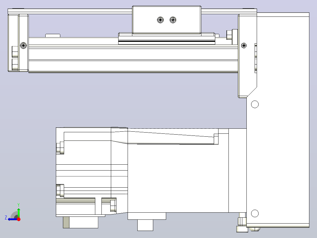 钢基模组TPA-KNR-4002C-100A1-MP-H1S2右视图