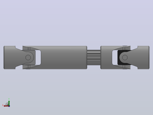 万向联轴器WSP6-PB-Y30-Y30-350／420WSP型可伸缩小型十字轴万向联轴器后视缩略图