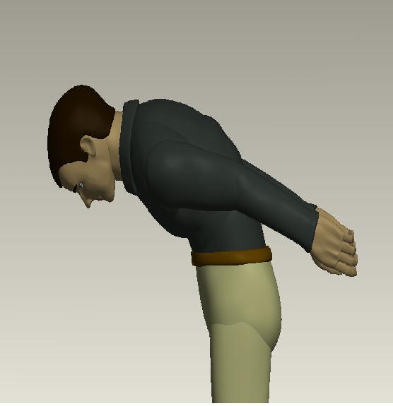 ProE人体模型库