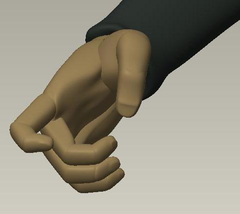 ProE人体模型库