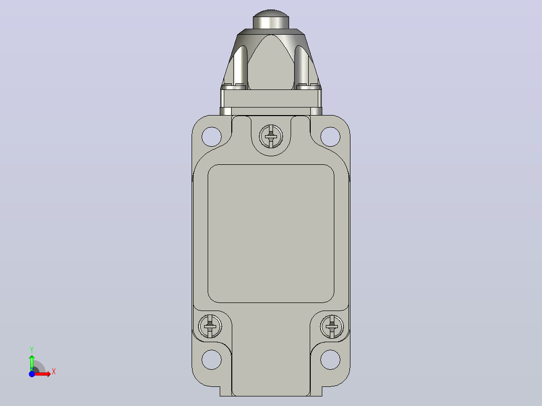 行程开关传感器TZ-5101前视图