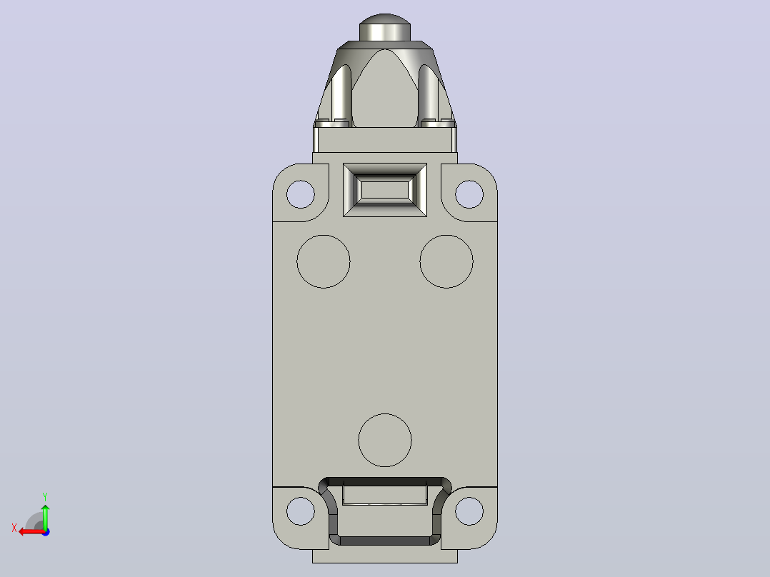 行程开关传感器TZ-5101后视图