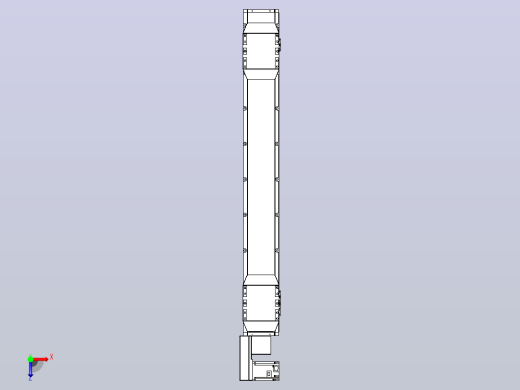 皮带直线轴双滑块型TPA-GCBS-150-P80-L400-QL-M75-N3俯视缩略图