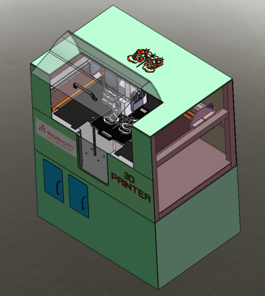 一款3D打印机模型缩略图
